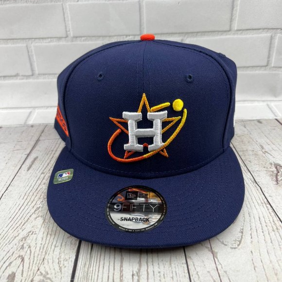 Houston Astros MLB 9Fifty New Era Hat Snapback Cap Blue New Men - Picture 1 of 7